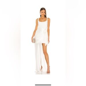 Cinq a Sept Marian Gown in White, Size 4, no alterations